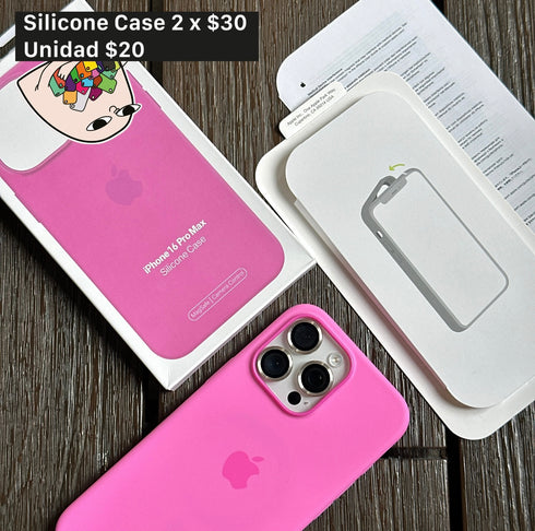 COVER SILICONE CASE MAGNETICO PARA IPHONE (VARIEDAD DE MODELOS)